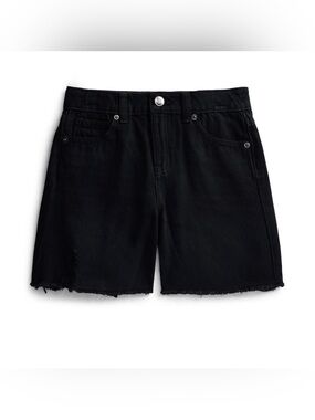 (323)Weekend Academy Girls Cotton Jean Shorts